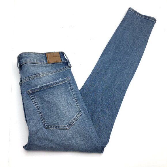 Aeropostale Women's Jeans Super High Rise Jegging Distressed Stretch size 6S - Picture 8 of 9